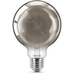 Philips ampoule led equivalent 11w e27 smoky blanc chaud non dimmable  verre