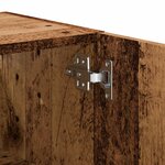 vidaXL Armoire murale vieux bois 60x31x60 cm bois d'ingénierie