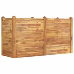 vidaXL Lit surélevé de jardin 160x60x84 cm bois massif d'acacia