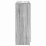 vidaXL Buffet et tiroirs sonoma gris 100 5x35x98 5cm bois d'ingénierie