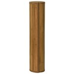 vidaXL Tapis rectangulaire marron 80x100 cm bambou
