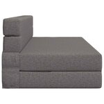 vidaXL Canapé-lit pliable Gris clair 152 x 86 5 x 60 cm Tissu