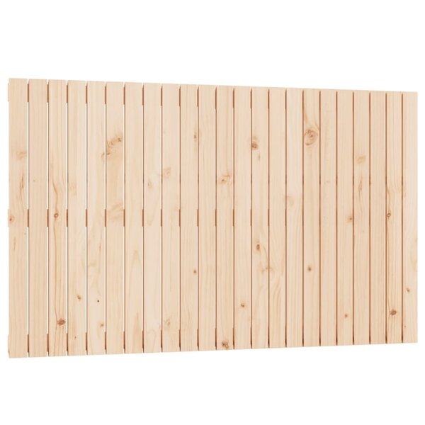 vidaXL Tête de lit murale 147x3x90 cm Bois massif de pin