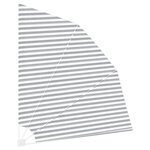 vidaXL Écran de confidentialité pour balcon Anthracite et blanc