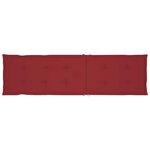 vidaXL Chaise longue d'extérieur repose-pied et coussin Acacia solide