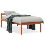 vidaXL Lit pour personne âgée sans matelas 75x190 cm bois pin massif