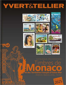 TOME 1BIS - 2025 (Catalogue des Timbres de Monaco et des TOM)