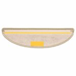 vidaXL Tapis d'escalier autocollants 30 Pièces 56x17x3 cm vert clair