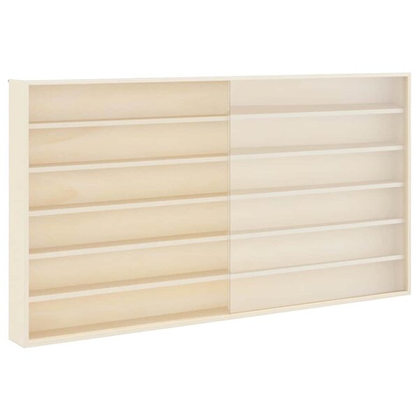 vidaXL Boîte d'Exposition en Bois Autre Marron 100 x 8 5 x 54 cm