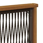 vidaXL Ensemble de canapés d'extérieur 3 pc Naturel et gris clair