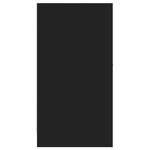 vidaXL Armoire d'apothicaire noir 40x41x77 5 cm bois d'ingénierie