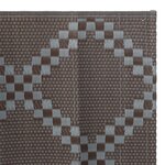 vidaXL Tapis d'extérieur marron 80x250 cm PP