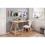 Caisse de rangement en pin massif home box moyenne