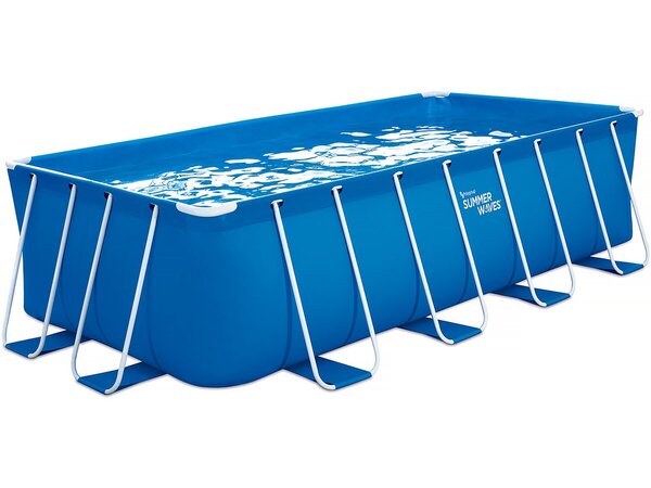 Piscine tubulaire rectangulaire "Milo" - 4.88 x 2.44 x 1.22 m - Sans filtration