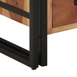 vidaXL Cabinet de chevet Marron 40 x 40 x 59 cm Bois d'acacia massif