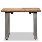 vidaXL Table basse Bois de récupération massif 55x55x40 cm