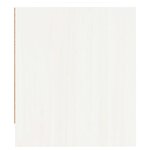 vidaXL Tables de chevet 2 Pièces blanc 40x31x35 5 cm bois de pin massif