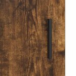 vidaXL Cabinet de salle de bain Bois ancien 35 x 37 5 x 188 5 cm