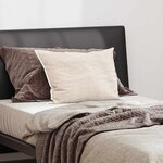 vidaXL Oreiller Blanc 130gsm 100  coton