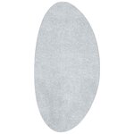 vidaXL Tapis HUARTE Gris 100 x 200 cm Polyester