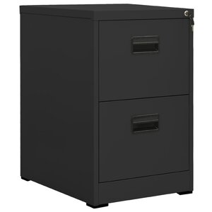 vidaXL Classeur Anthracite 46x62x72 5 cm Acier