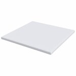 vidaXL Surmatelas Blanc 200 x 200 x 5 cm Tissu Jacquard