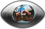 Pièce de monnaie en Argent 20 Dollars g 31.66 Millésime 2025 DINOSAUR EYE