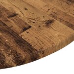 vidaXL Plateau de table Bois ancien 50 x 50 x 1.5 cm Bois d'ingénierie