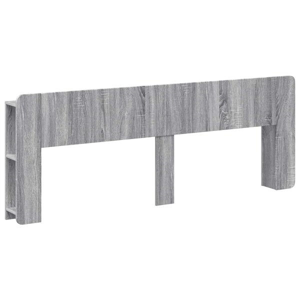 vidaXL Cabinet de Tête de Lit Sonoma gris Bois d'ingénierie