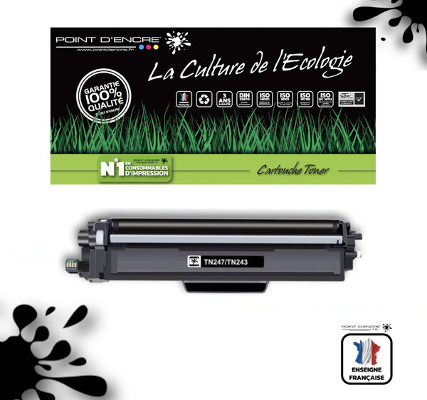 TN247 / TN243 - NOIR - Grande capacité