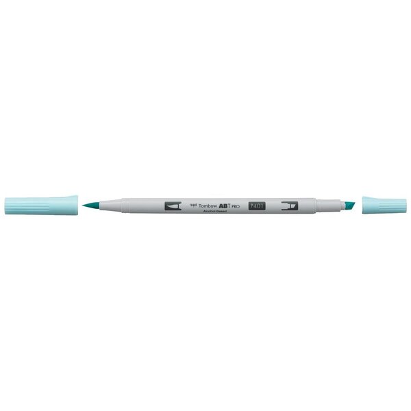 Marqueur Base Alcool Double Pointe ABT PRO 401 bleu eau de source TOMBOW