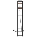 vidaXL Tête de lit de rangement Chêne marron 75 cm Bois d'ingénierie