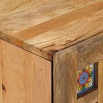 vidaXL Cabinet de Salle de Bain Suspendu Naturel 38 x 33 x 48 cm