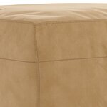 vidaXL Ensemble de canapés 4 Pièces marron velours