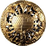 Pièce de monnaie en Argent 5 Dollars g 62.2 (2 oz) Millésime 2026 Filigree Spherical REVOLUTION AND FREEDOM