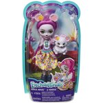 ENCHANTIMALS - Mayla Souris & Fondue - Mini Poupée 15cm & sa figurine animal