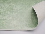 Tapis d'intérieur uni 80 x 150 cm - Vert