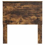 vidaXL Tête de lit Chêne fumé 100 cm Bois d'ingénierie
