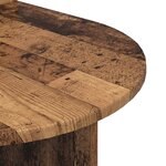 vidaXL Table de chevet Bois ancien 48 x 49 x 65 cm Bois d’ingénierie