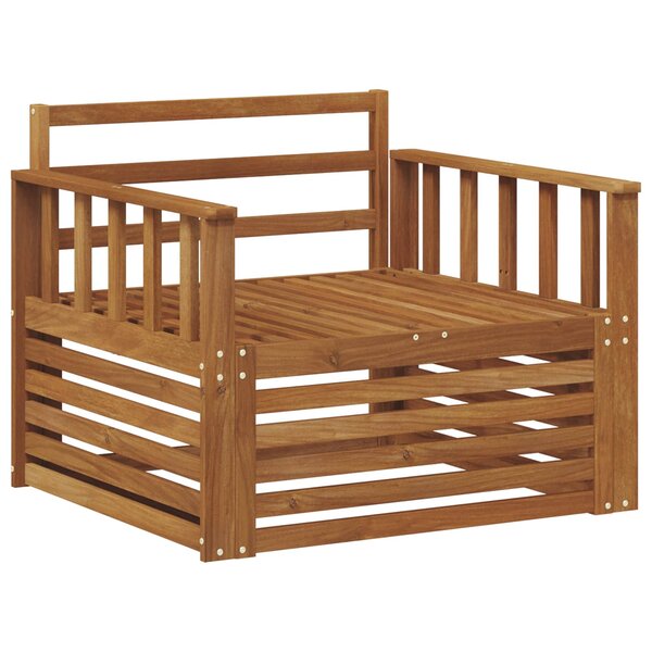 vidaXL 2 Pièce Canapé d’extérieur Naturel