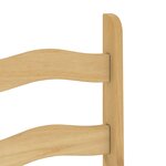 vidaXL Chaises à manger lot de 2 Corona 42x47x107cm bois massif de pin