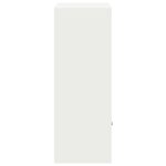 vidaXL Boîte de dépôt de colis Blanc 41 x 38 x 103 cm Acier