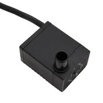 vidaXL Fontaine à eau avec pompe 44 5x44 5x58 cm Bois de sapin massif