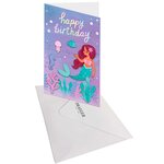 Carte Signature - Happy Birthday - Sirène - Draeger paris
