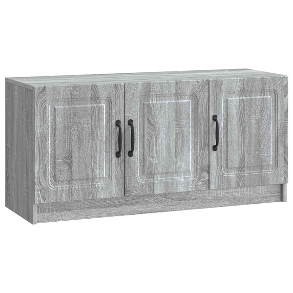 vidaXL Meuble TV Sonoma gris 99 x 34 5 x 47 cm Bois d'ingénierie