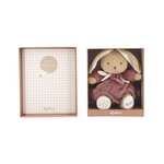 Patapouf Lapin Bordeaux 17cm