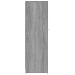 vidaXL Armoire de bain Sonoma gris 30x30x95 cm Bois d'ingénierie