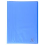 Protège-documents En Polypropylène Semi Rigide Chromaline 80 Vues - A4 - Bleu - X 12 - Exacompta