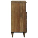 vidaXL Buffet Marron 60 x 33 5 x 75 cm Bois de mangue massif