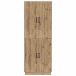 vidaXL Ensemble de Meubles 2 Pièces Chêne artisanal Bois d'ingénierie